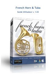 French Horn & Tuba - Sample Modeling