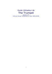 The Trumpet - Manual - Sample Modeling