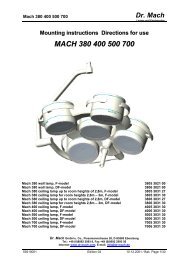 Mach 380/400/500/700 englisch - Dr. Mach