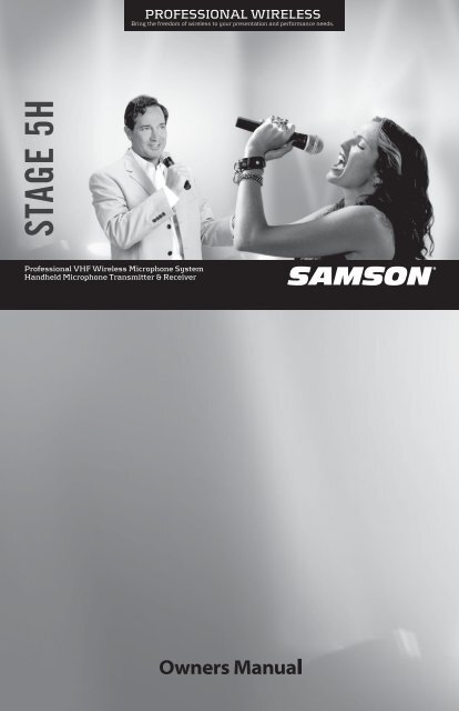 Download the Stage 5H English User Manual in PDF format - Samson