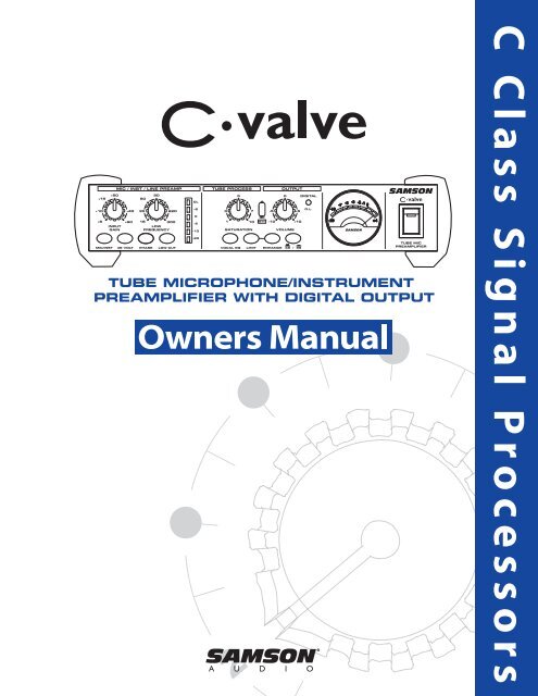 Download the C-valve User Manual in PDF format - Samson