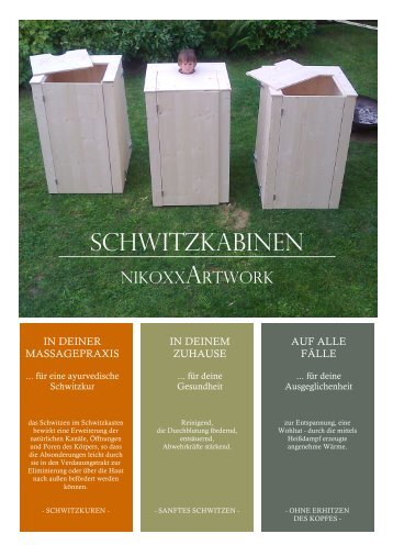 Schwitzkabinen