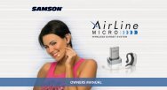 Airline Micro Earset User Manual (English) PDF - Samson