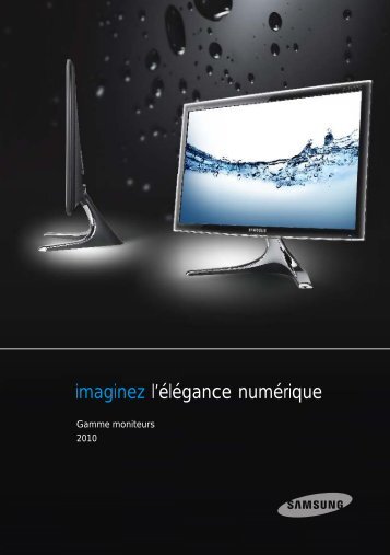Catalogue Moniteur (2eme semestre 2010) PLAT - Samsung