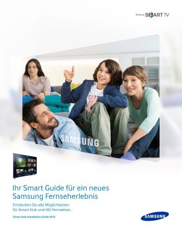 Smart Hub Installation Guide 2013 - Samsung