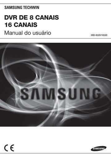 User Manual_SRD-852D, 1652D-PORTUGUESE.indb - Samsung ...