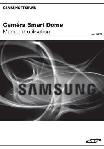 Caméra Smart Dome - Samsung Techwin UK