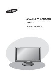 Güvenlik-LED MONİTÖRÜ - Samsung Techwin UK