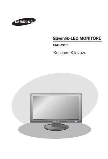 Güvenlik-LED MONİTÖRÜ - Samsung Techwin UK