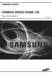 CÂMERA SPEED DOME 12X - Samsung Techwin UK