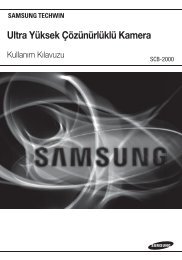 Ultra Yüksek Çözünürlüklü Kamera - Samsung Techwin UK