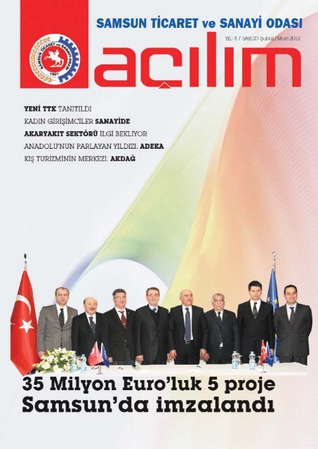 AÃ§Ä±lÄ±m SayÄ±:23 Åubat/Mart 2012 - Samsun Ticaret ve Sanayi OdasÄ±