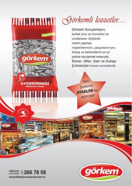 AÃ§Ä±lÄ±m SayÄ±:17 Åubat/Mart 2011 - Samsun Ticaret ve Sanayi OdasÄ±