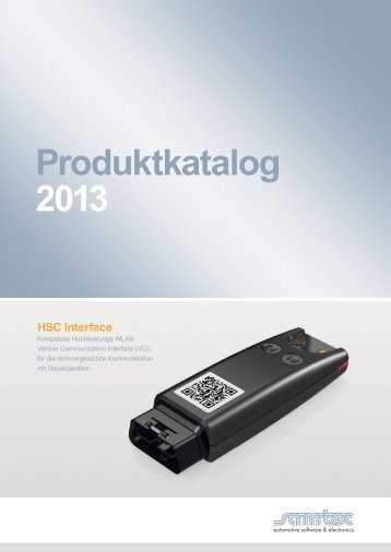 Produktkatalog 2013 - samtec automotive software & electronics ...