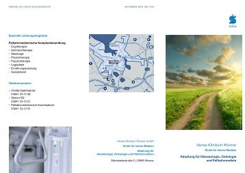 Download (PDF, 212 KB) - Sana Hanse-Klinikum Wismar