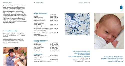 Download (PDF, 251 KB) - Sana Hanse-Klinikum Wismar