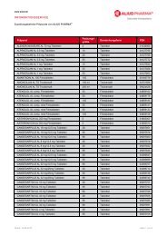 INFORMATIONSSERVICE - Sanacorp