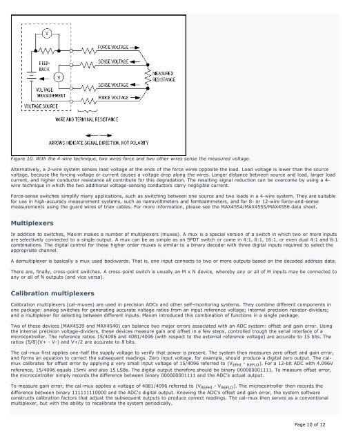 Selecting the right CMOS analog switch - AN638