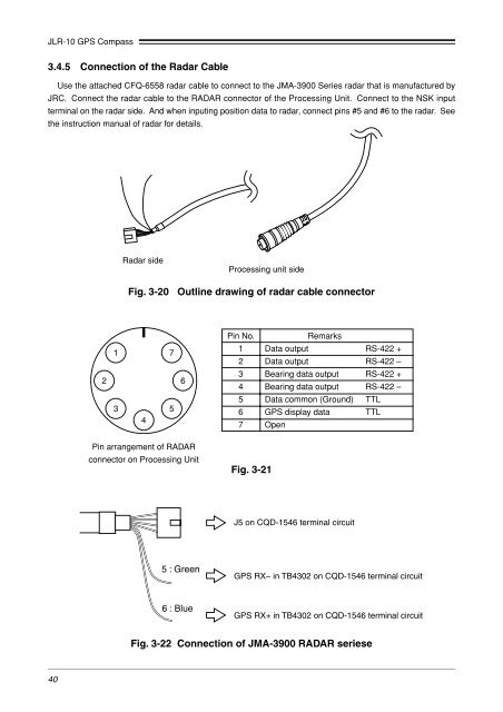 JLR-10 Instruction Manual.pdf - Echomaster Marine Ltd.