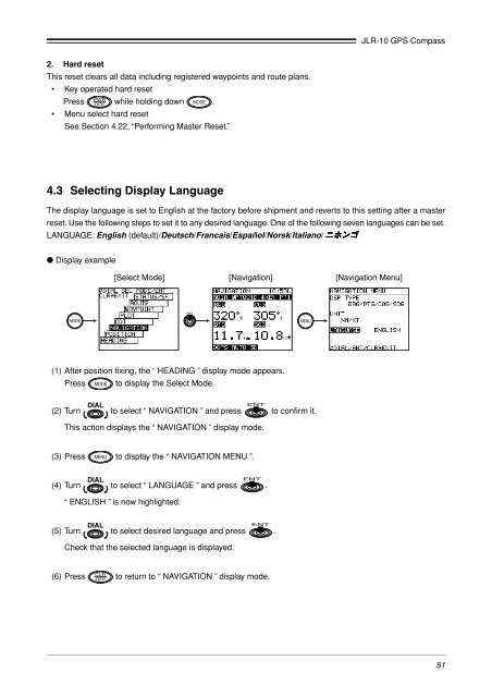 JLR-10 Instruction Manual.pdf - Echomaster Marine Ltd.