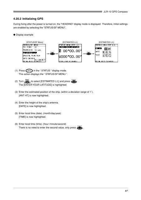 JLR-10 Instruction Manual.pdf - Echomaster Marine Ltd.