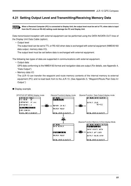 JLR-10 Instruction Manual.pdf - Echomaster Marine Ltd.