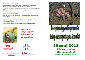 Inbjudan till kompetensdag - Fokus Kalmar lÃ¤n
