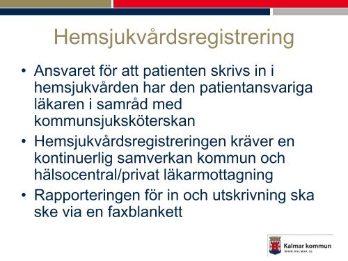 B3 samverkan mellan hemsjukvÃ¥rd och hemtjÃ¤nst - Fokus Kalmar lÃ¤n