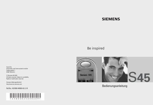 Siemens S45