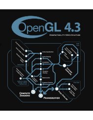 OpenGL 4.3 (Compatibility Profile) - February 14, 2013