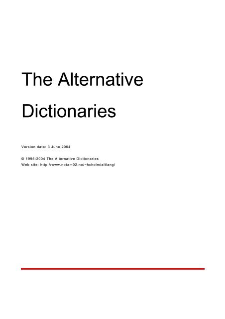 LOLO - Spanish open dictionary