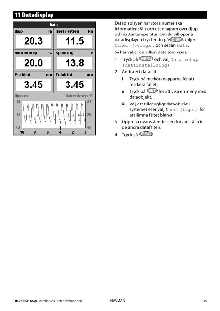 Installation and Operation Manual - Navman Marine