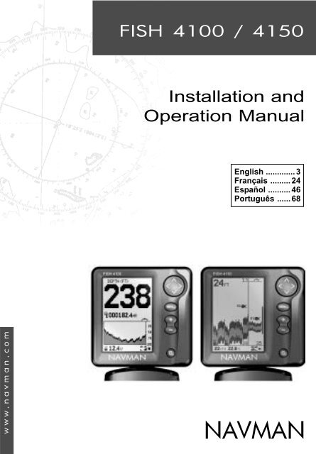 FISH 4100 & 4150 manual (En+Fr+Sp+Po).pmd - Navman Marine