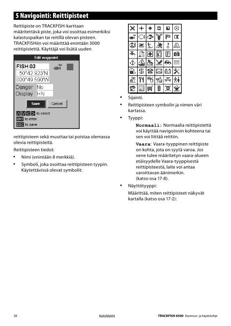 Installation and Operation Manual - Navman Marine