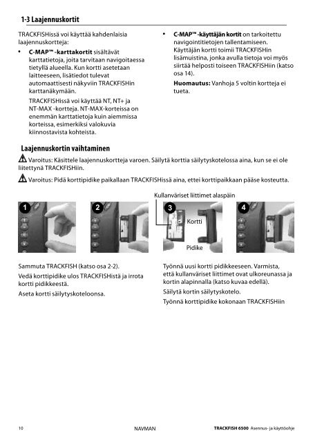 Installation and Operation Manual - Navman Marine