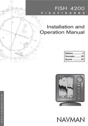 FISH4200 manual (It+Sw+Fi).pmd - Navman Marine