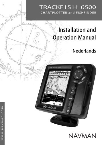 Installation and Operation Manual - Navman Marine