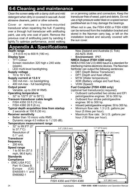 English - Navman Marine