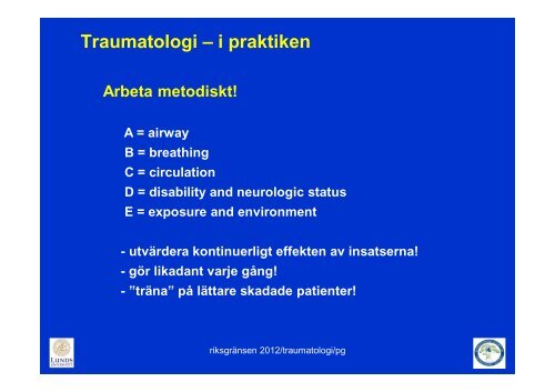 Traumatologi