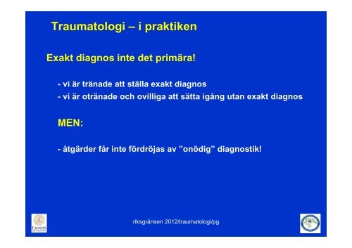 Traumatologi