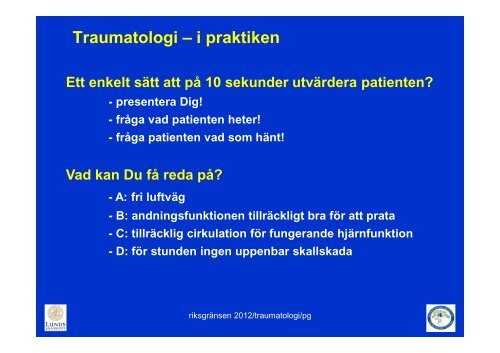 Traumatologi