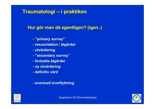 Traumatologi