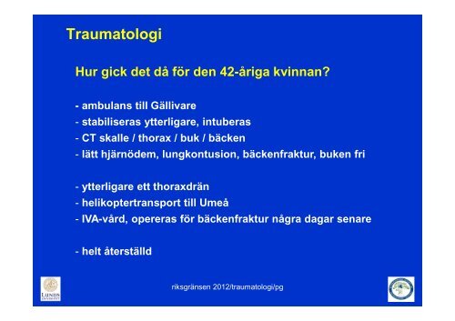 Traumatologi