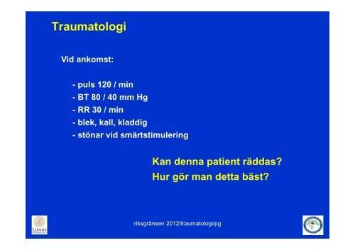 Traumatologi