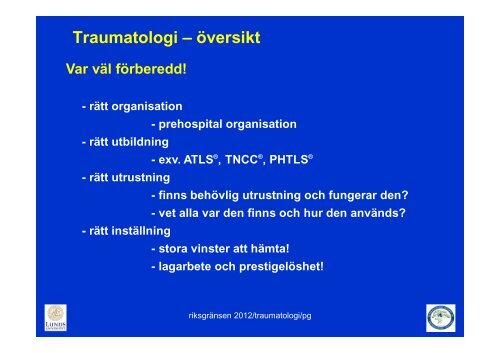 Traumatologi