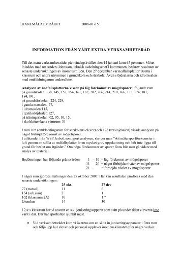 Information frÃ¥n det extra verksamhetsrÃ¥det pÃ¥ ... - Nybro kommun