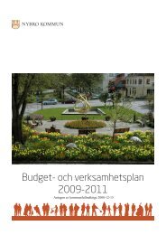 Budget och Verksamhetsplan 2009-2011(pdf,nytt ... - Nybro kommun