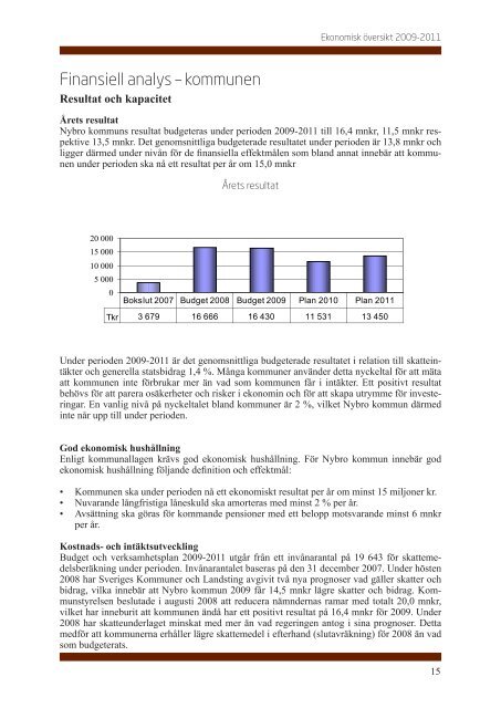 Budget och Verksamhetsplan 2009-2011(pdf,nytt ... - Nybro kommun