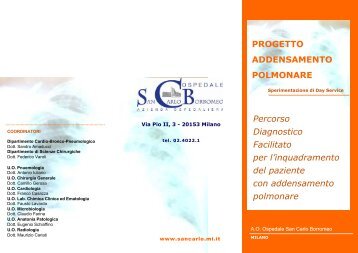 Progetto Addensamento Polmonare - Ospedale San Carlo Borromeo