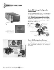 Refrigeration Systems - Sanchez Refrigeration Equipment Sales, Inc.